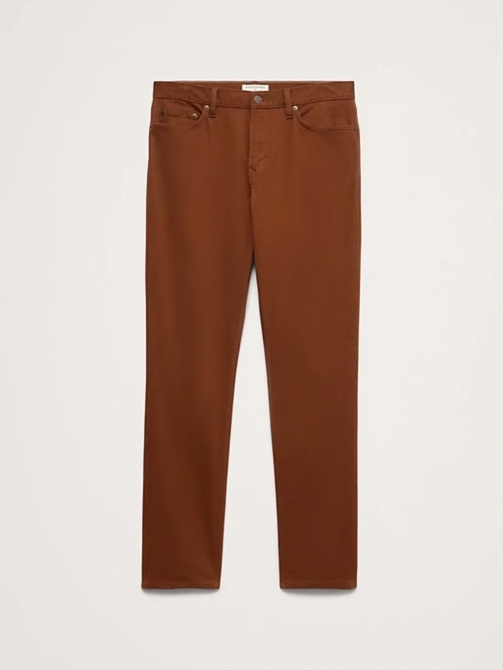 Banana Republic Traveler Chino Slim Fit Pants Rust Men's 35x30